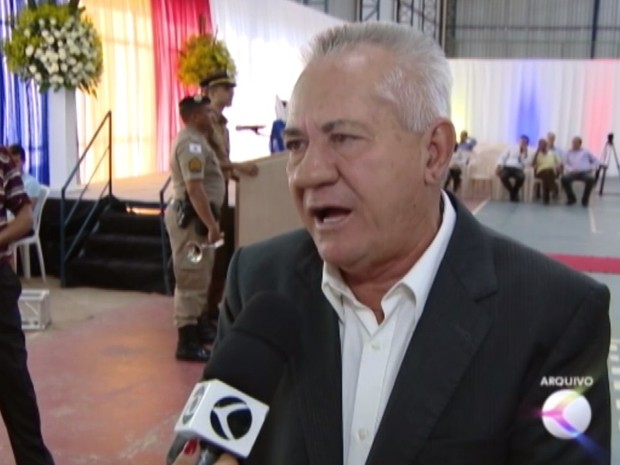 Moacir Ribeiro, prefeito de Formiga (Foto: TV Integração/Reprodução) Moacir Ribeiro, prefeito de Formiga (Foto: TV Integração/Reprodução)