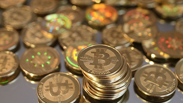 Moeda digital Bitcoin (Foto: George Frey/Getty Images)