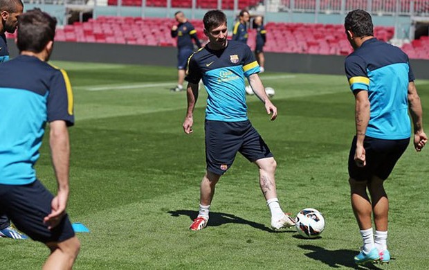 Lionel messi barcelona treino (Foto: Miguel Ruiz / FC Barcelona)