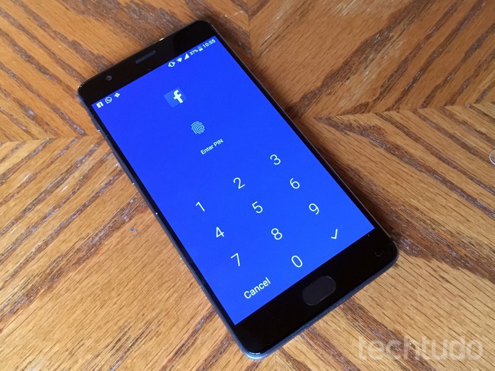 OnePlus 3T traz proteção com senhas ou digitais nativa para apps e jogos  (Foto: Elson de Souza/TechTudo)