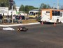 Motociclista morre atropelado por ônibus em cruzamento no SIA, no DF