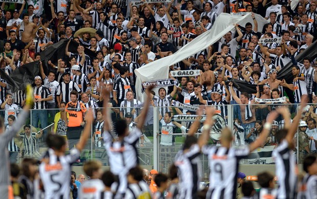 Torcida, Atlético-MG x São Paulo (Foto: AFP)