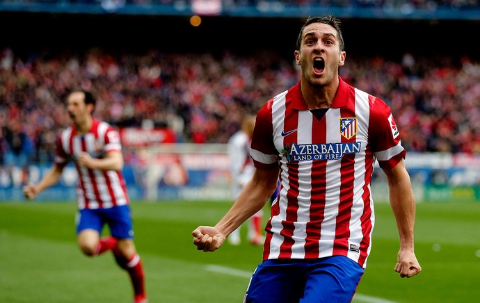 koke atletico de madri gol real madrid (Foto: Agência Reuters)