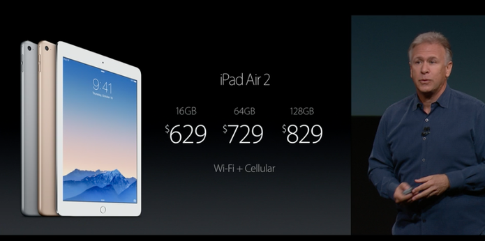 Preços do iPad Air 2 variam entre (Foto: Reprodução) Preços do iPad Air 2 variam entre (Foto: Reprodução)
