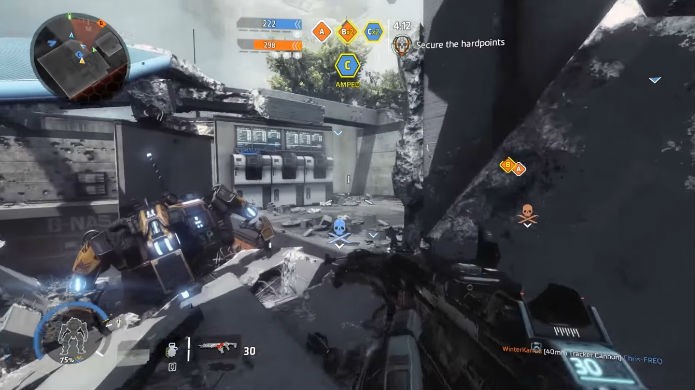 Titanfall 2: além das armas de fogo, use granadas com inteligência (Foto: Reprodução / Thomas Schulze)