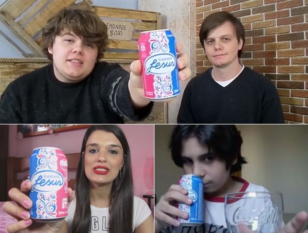 No YouTube, fãs do Guaraná Jesus e "sommeliers de refrigerante” ajudam a estimular a curiosidade sobre o refrigerante (Foto: Reprodução/YouTube)