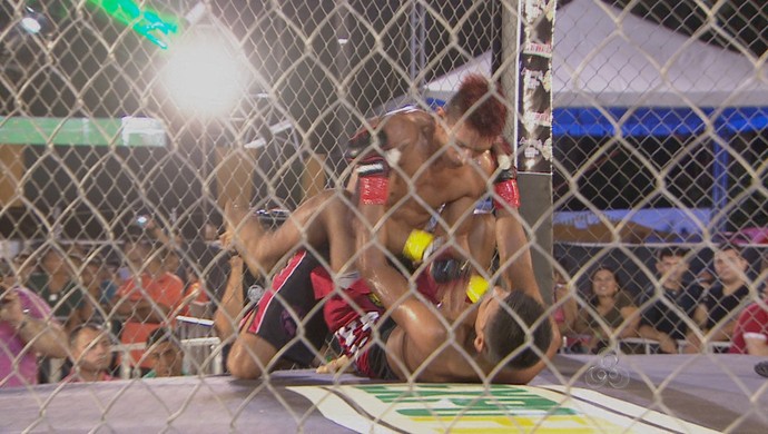 1ª edição da Expofight termina em empate e presença do campeão Aldo (Foto: Reprodução/TV Amapá)