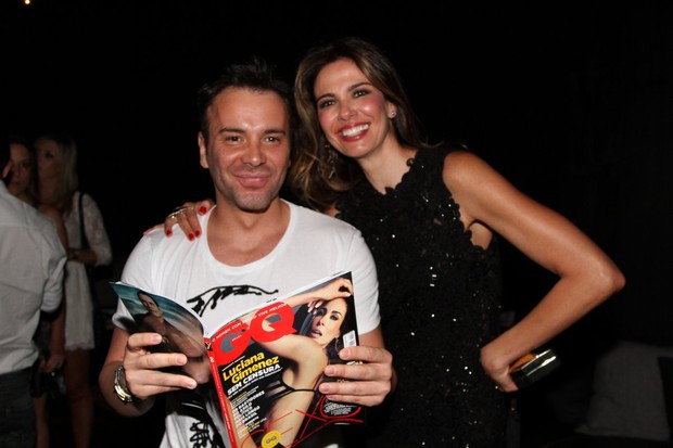 Luciana Gimenez e Matheus Mazzafera (Foto: Thiago Duran / AgNews)