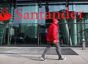 Sede do Banco Santander em Londres (Foto: Getty Images)
