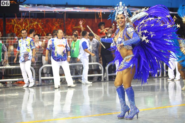 Milena Nogueira na Águia de Ouro (Foto: Iwi Onodero / EGO)