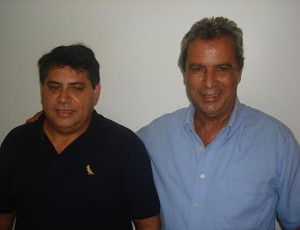 Adilson de Freitas e Zuza, presidente e técnico do Vilavelhense (Foto: Reprodução/Site oficial do Vilavelhense)