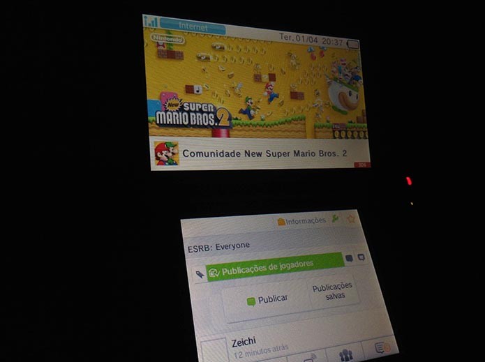 Nintendo 3DS: aprenda a tirar screenshots dos seus games (Foto: Reprodução/Murilo Molina)