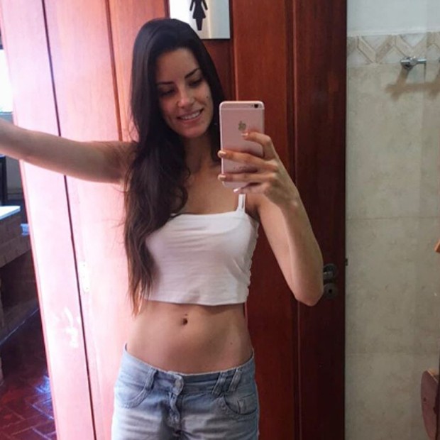 Thayra Machado, mulher do cantor Hudson, está grávida pela segunda vez (Foto: Reprodução/Instagram) Thayra Machado, mulher do cantor Hudson, está grávida pela segunda vez (Foto: Reprodução/Instagram)