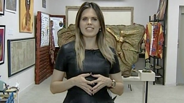 Maressa Souza, repórter - Quadro MG Cultura - Inter TV dos Vales (Foto: Reprodução / Inter TV dos Vales)