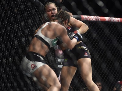Ronda Rousey Bethe Correia UFC Rio UFC 190 MMA (Foto: André Durão)