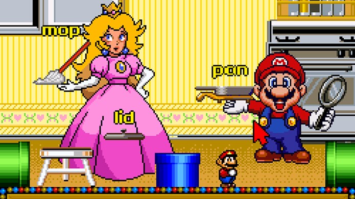 Mario e seus amigos ajudavam crianças a aprender sobre letras, números e mais em diversas situações (Foto: Reprodução/Tumblr)