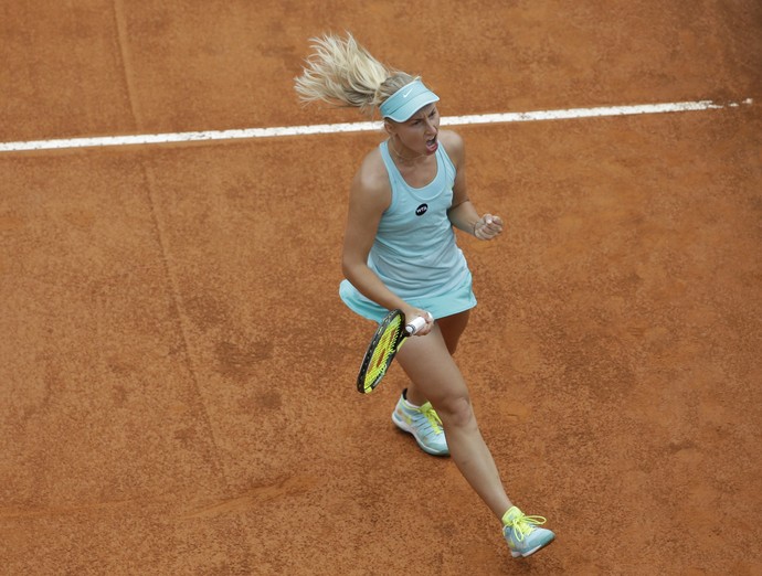 Daria Gavrilova no WTA de Roma (Foto: AP)