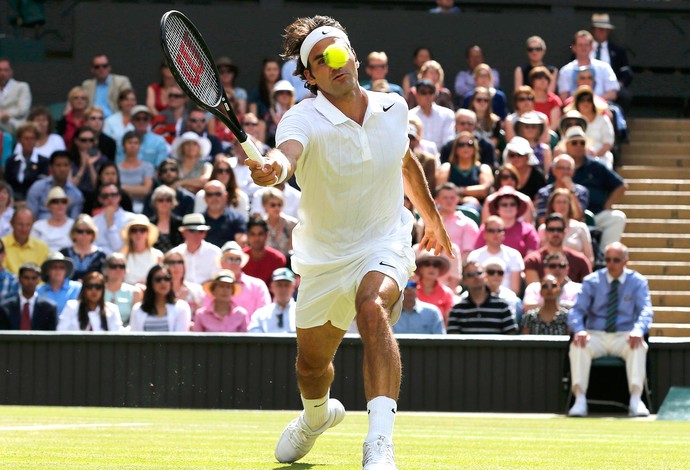 tênis Roger Federer Wimbledon (Foto: Agência Reuters)