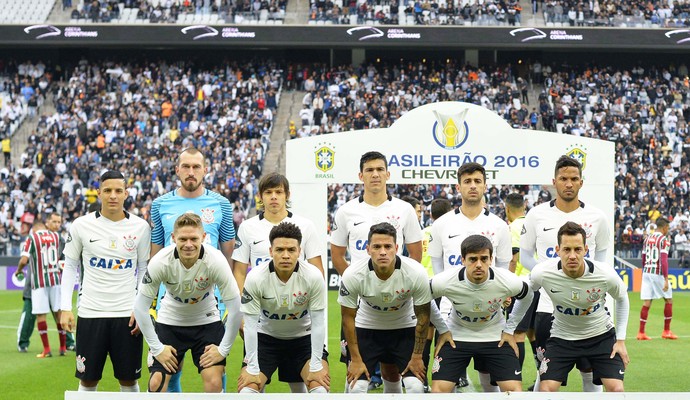 Corinthians posado (Foto: Marcos Ribolli)