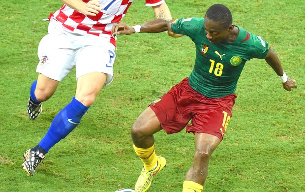 Enoh Eyong Cameroon-Croatia game (Photo: Getty Images)