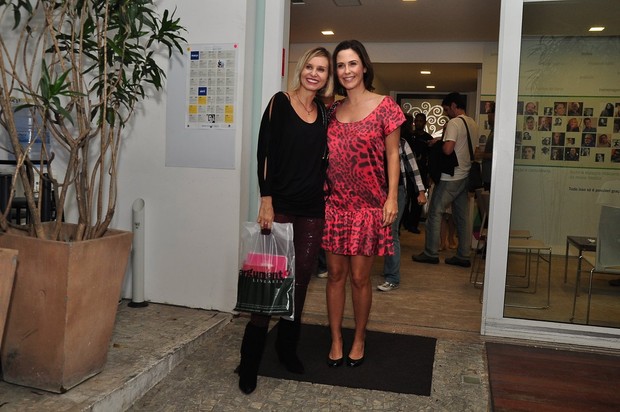 Paula Burlamaqui e Guilhermina Guinle em evento no Rio (Foto: Roberto Teixeira / EGO)