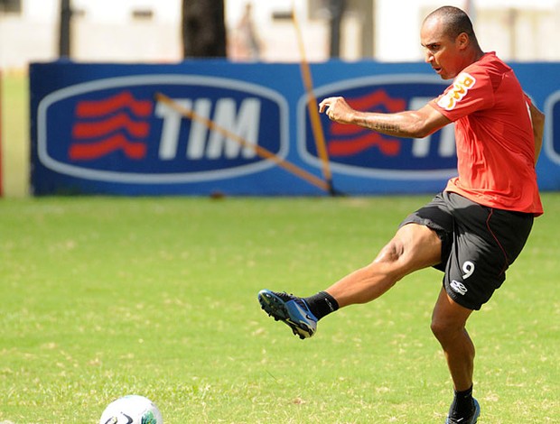 Deivid treino Flamengo (Foto: Alexandre Vidal / Fla Imagem)