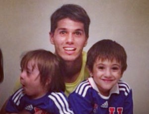 Patito Rodriguez e filhos de Montillo (Foto: Reprodução / Instagram)