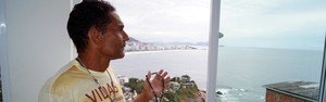 'Triplex' em favela vira hospedagem VIP para a visita do Papa ao Rio (Tássia Thum/G1)