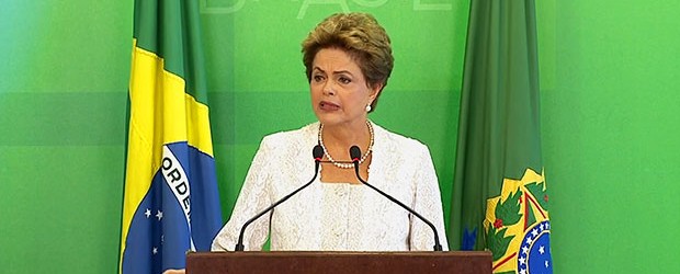 Dilma reduz ministérios de 39 para 31 e 
dá mais poder ao PMDB no governo (Reprodução/NBR)