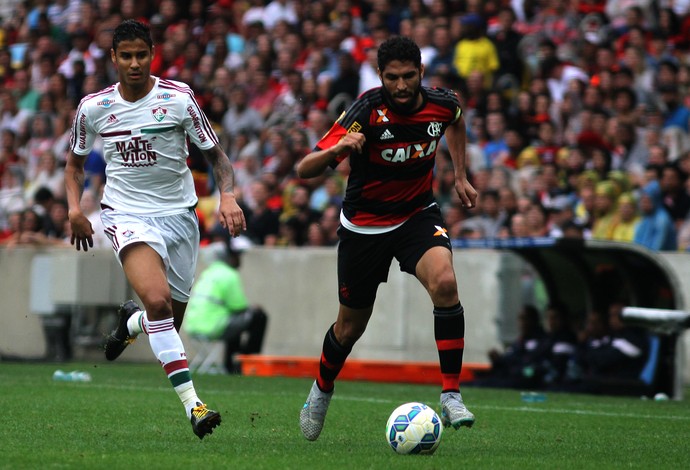 Michael e Wallace - Fluminense x Flamengo (Foto: Nelson Perez / Fluminense FC) Michael e Wallace - Fluminense x Flamengo (Foto: Nelson Perez / Fluminense FC)
