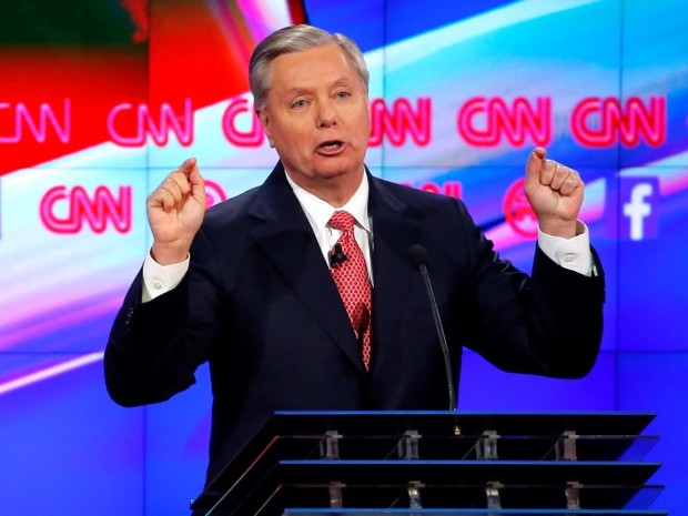 Lindsey Graham desiste de campanha presidencial (Foto: REUTERS/Mike Blake)