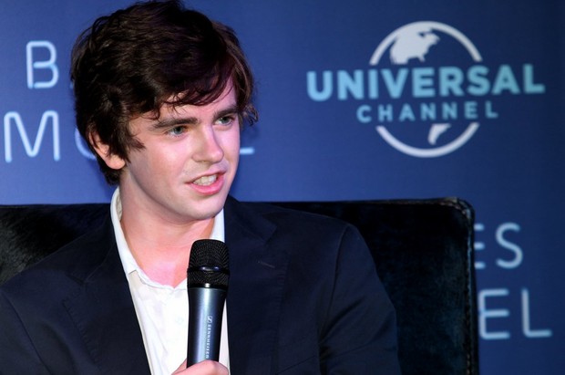 Freddie Highmore  (Foto:  Henrique Oliveira/Photo Rio News)