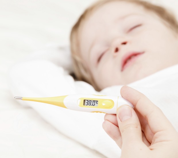 criança; bebe; doente; gripe; febre (Foto: Thinkstock)