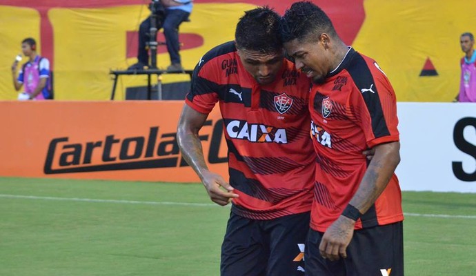 kieza; kieza vitória; marinho; marinho vitória; vitória x corinthians (Foto: Francisco Galvão/EC Vitória) kieza; kieza vitória; marinho; marinho vitória; vitória x corinthians (Foto: Francisco Galvão/EC Vitória)