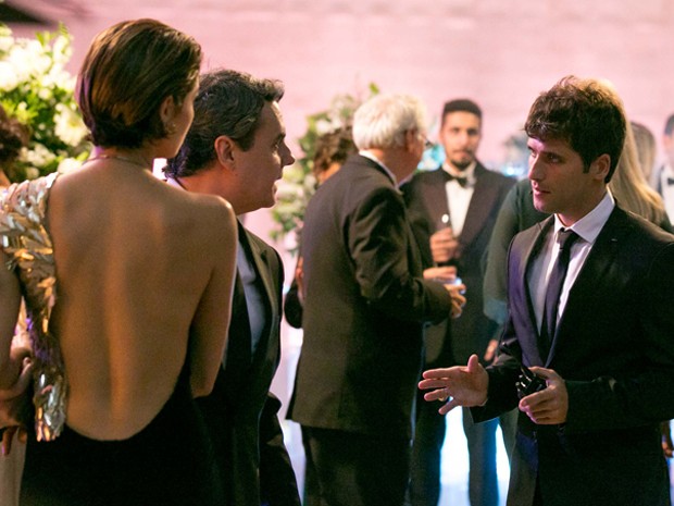 O malandro garante que está no evento por questões profissionais (Foto: Isabella Pinheiro / Gshow)