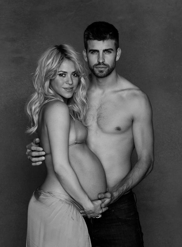 Shakira e Gerard Pique (Foto: Reprodução/ Facebook)