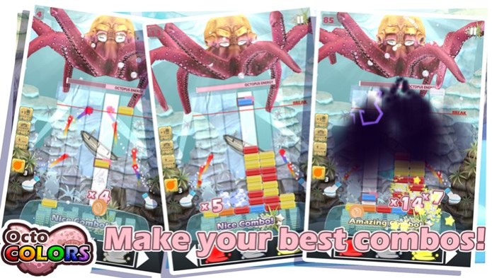 OctoColors é um divertido jogo de combinar. onde você pode mudar as cores dos elementos (Foto: Divulgação/Google Play) OctoColors é um divertido jogo de combinar. onde você pode mudar as cores dos elementos (Foto: Divulgação/Google Play)