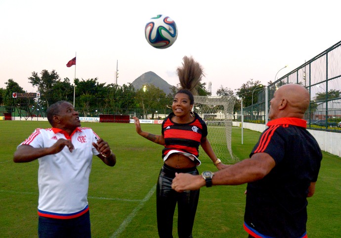 Ludmilla Flamengo entrevista (Foto: André Durão)