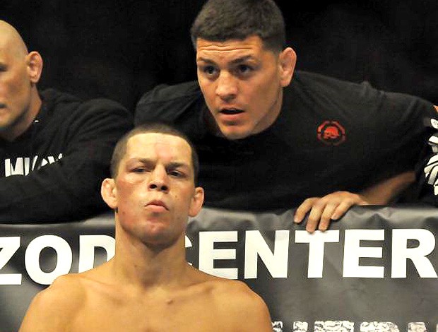 Nate Diaz e Nick Diaz corner UFC  (Foto: Reprodução / Facebook Oficial)