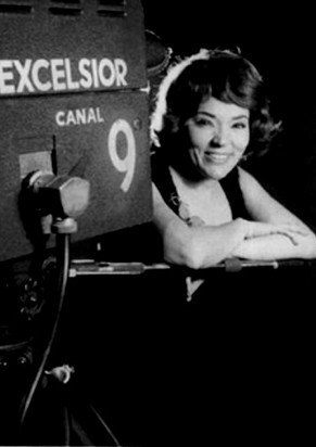 Bibi Ferreira na TV Excelsior, em 1960 (Foto: Divulgação)