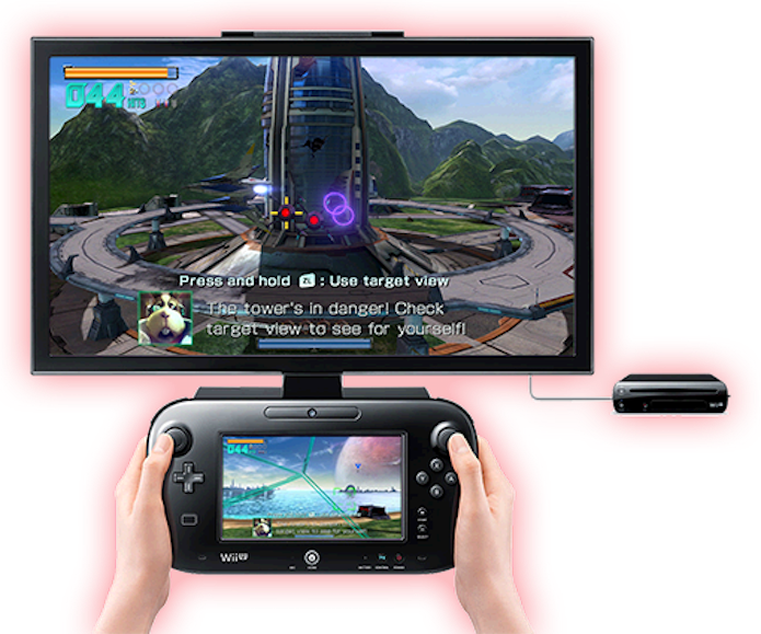 Controlar duas telas não é tarefa fácil em Star Fox Zero (Foto: Divulgação/Nintendo)