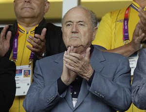 Joseph Blatter Olimp&iacute;adas 2012 (Foto: AFP)