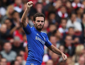 Juan Mata gol Chelsea (Foto: Getty Images)