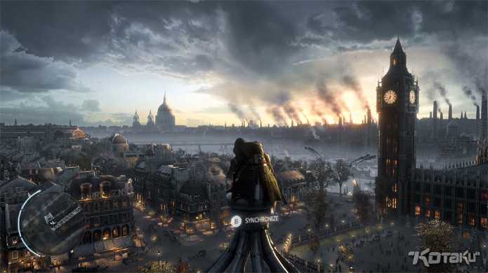 Assassins Creed Victory mostra Londres do século XIX com o Big Ben ao fundo (Foto: Kotaku)