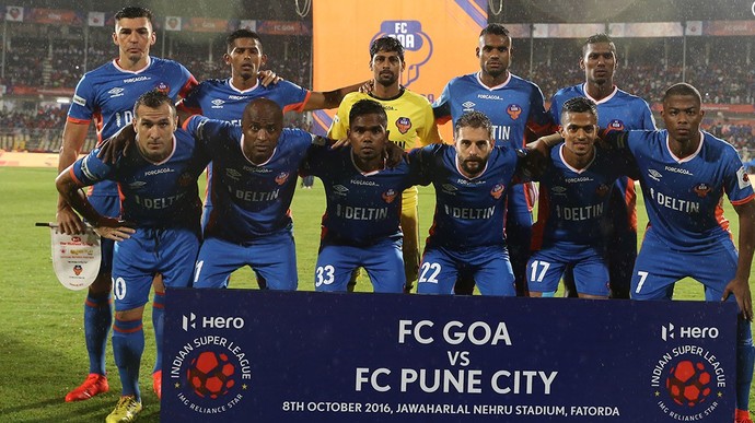 Goa FC x Pune City Liga da ìndia (Foto: Divulgação / ISL)