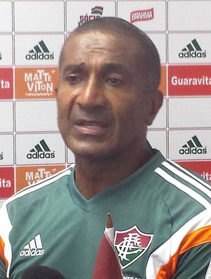 Cristóvão Borges Coletiva Fluminense (Foto: Richard Souza)
