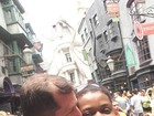 Cacau Protásio se diverte em Orlando: 'Harry Potter, eu quero ficar aqui!'