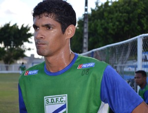 Fabinho Recife é o novo reforço da equipe (Foto: Felipe Martins/GLOBOESPORTE.COM)
