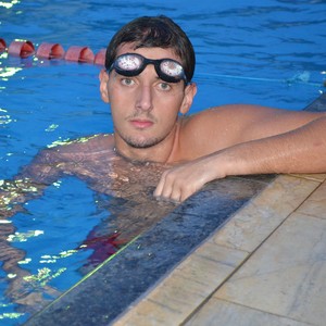 Flávio Monteiro vai buscar mais um título para a natação de Roraima (Foto: Nailson Wapichana/GloboEsporte.com)