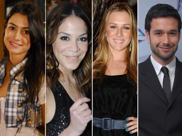 Taila Ayala, Julia Almeida, Fiorella Mattheis e Sérgio Marone vão falar sobre seus bichos de estimação (Foto: Encontro com Fátima Bernardes/ TV Globo)